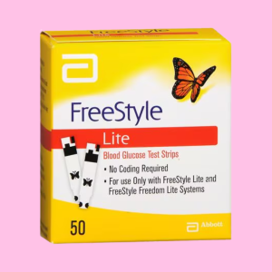 FreeStyle Lite Blood Glucose Test Strips 50ct