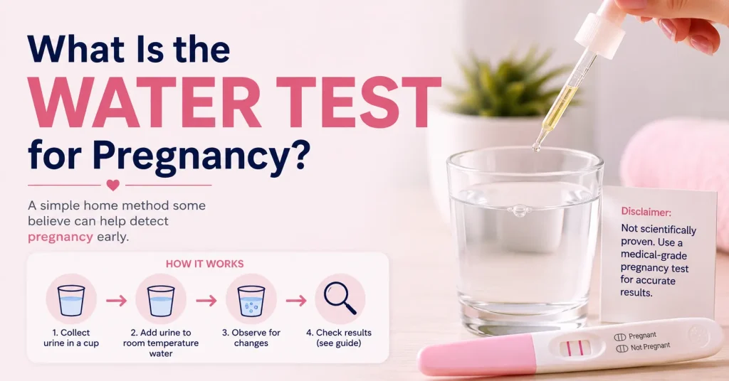 What Is the Water Test for Pregnancy?