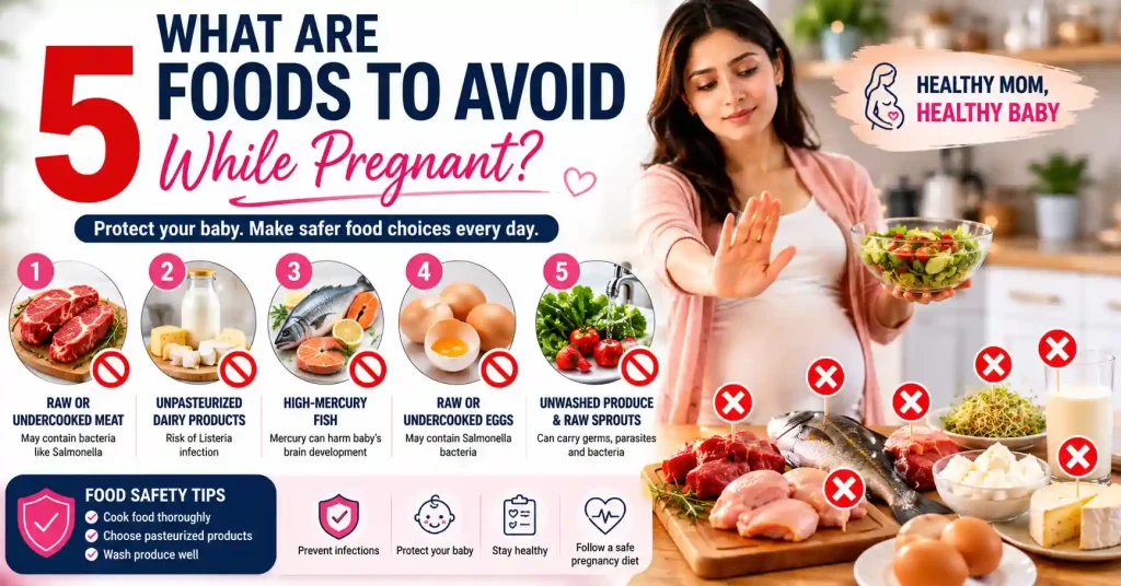 What Are 5 Foods to Avoid While Pregnant?
