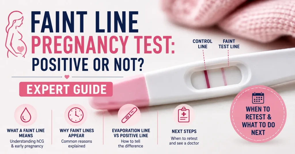 Pregnancy Test with Faint Lines: Is it Positive or Not?